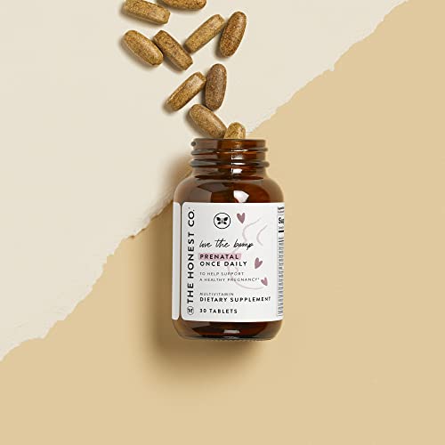 The Honest Company Love the Bump Prenatal Once Daily Supplement | NSF-Certified, Non-GMO The Honest Company