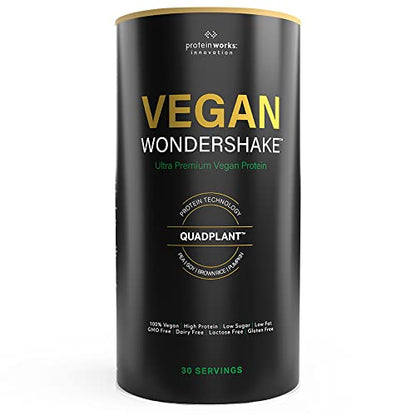 Protein Works - Vegan Wondershake, Vegan Protein Shake, Multi Award Winning Vegan Protein Powder Protein Works