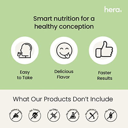 Verem Her Fertilife - Boosts Fertility - Vitamin B12, Inositol, and Folate - 300g Verem