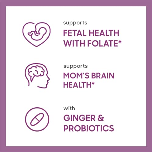 Rainbow Light Prenatal One High Potency Daily Multivitamin with Folate, Ginger and Probiotics Rainbow Light