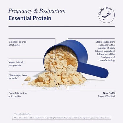 Ritual Postnatal Multivitamin and Protein Duo with Postnatal Vitamins and Organic Vanilla Protein Powder 20g Ritual