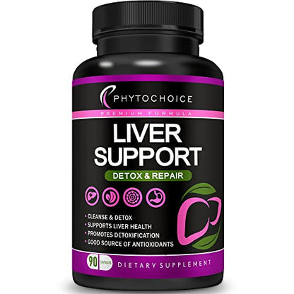 Liver Cleanse Detox & Repair All-in-One Liver Health Support Supplement-Herbal Complex