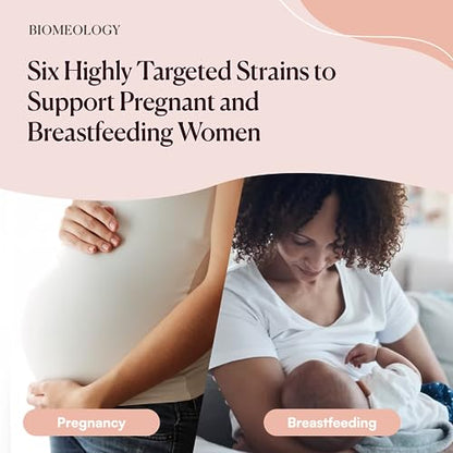 Biomeology Probiotics for Pregnancy, Postpartum, and Breastfeeding Biomeology