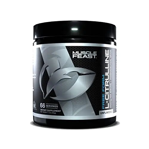 Muscle Feast Premium Vegan L-Citrulline Powder, Enhance Muscle Pumps, Improve Muscle Muscle Feast