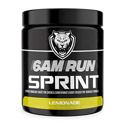 6AM Run Sprint - Pre Workout Powder for Instant Energy Boost for Cardio and Focus 6AM Run