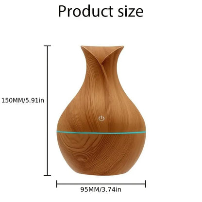 ZZ LIFE Mini Aromatherapy Humidifier Relaxing Cool Mist with Color Changing LEDs Night Light ZZ LIFE