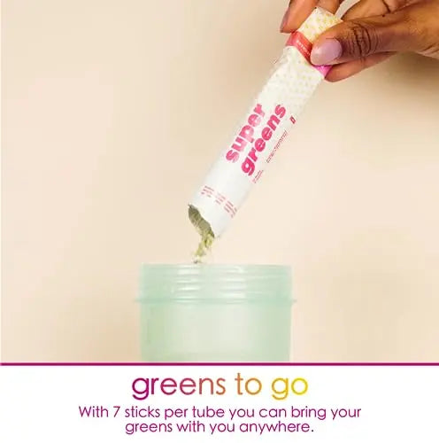 BEAM be Amazing Super Greens Powder with Prebiotics, Digestive Enzymes & Antioxidants BEAM