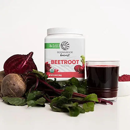 Sunwarrior Beet Root Powder Nitric Oxide Increase Stamina Blood and Flow Circulation Sunwarrior