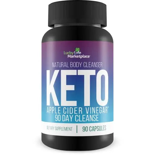 3X Keto Apple Cider Vinegar 90 Day Cleanse - Promote Health & Wellness - Flush Waste Generic