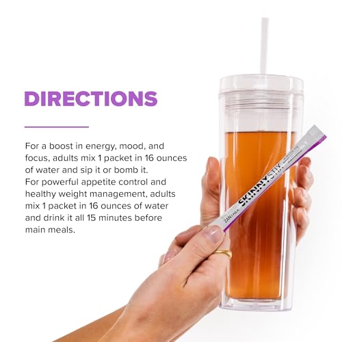 Zantrex SkinnyStix Energy Powder – Increase Energy, Heighten Focus, Boost Mood Zantrex