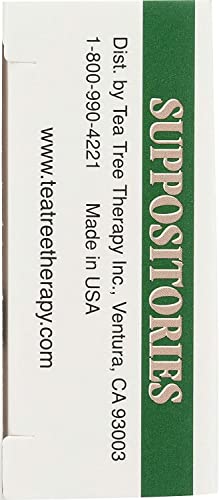 Tea Tree Therapy - Suppository with Tea Tree Oil For Vaginal Hygiene (2-Pack of 6) Tea Tree TherapyBuy Supplements Australia
