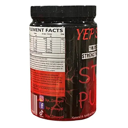 Yep Strength Stupid Pumped (Strawberry Lemonade) Yep Strength