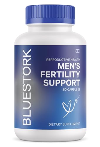 Blue Stork Fertility Supplements for Men - Supports Conception for Him - Male Prenatal Vitamins Pink Stork