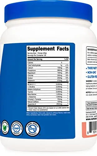 Nutricost Intra-Workout Powder, 30 Servings (Pink Lemonade) - Non-GMO, Gluten Free Nutricost