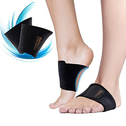 Copper Fit CFACBP Health Unisex Arch Relief Plus with Built-In Orthotic Copper FitBuy Supplements Australia