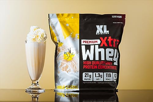 XL Nutrition Whey Protein | High Protein | Low Carbohydrates Protein Powder XL Nutrition