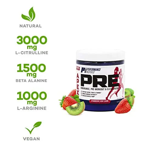PERFORMANCE INSPIRED Nutrition - APEX Pre Workout Powder - Increase Energy & Endurance PERFORMANCE INSPIRED