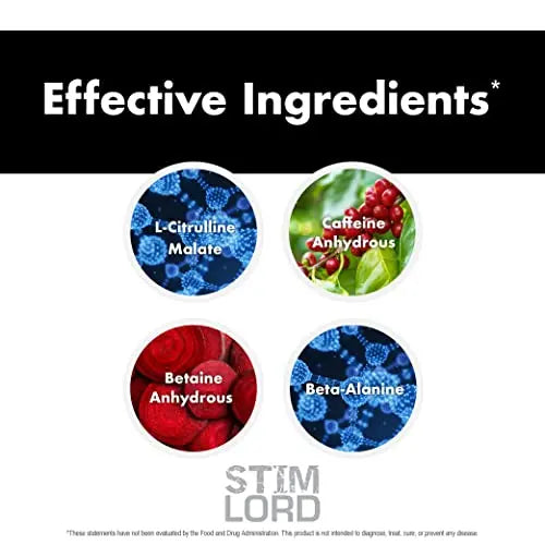 Anabolic Warfare Stim Lord Fully Loaded (Miami Vice - 40 Servings) Anabolic Warfare