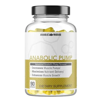 Anabolic Pump, Advanced Pump Formula, Increase Muscle Pumps, Maximize Nutrient Anabolic Warfare