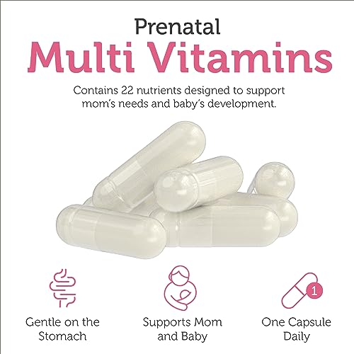Zahler - Total One Prenatal Vitamins for Women (120 Count) Daily Multi Vitamin Prenatals Zahler