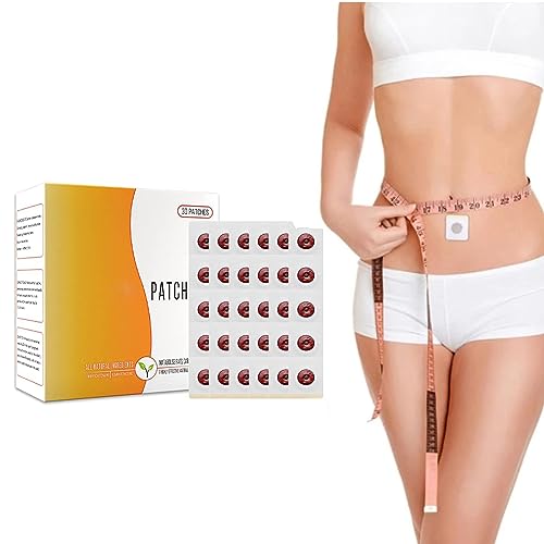 30Pcs Belly Patch, Sweatproof Patches, Toning Contouring Firming Patches, Tummy Button Rosarden