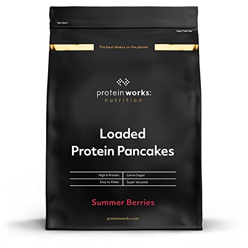 Protein Works - Loaded Protein Pancake Mix | Premium Pancake Mix | High Protein Pancakes Protein Works