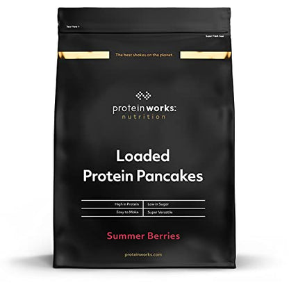 Protein Works - Loaded Protein Pancake Mix | Premium Pancake Mix | High Protein Pancakes Protein Works