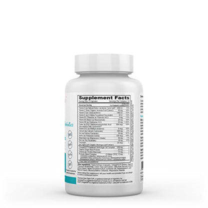 Greens First Female Prenatal Vitamin with Vegan DHA - Pregnancy Multivitamin Supplement Greens First