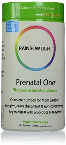 Rainbow Light Prenatal One Multi-Vitamin Tablets, 150 Count Rainbow Light