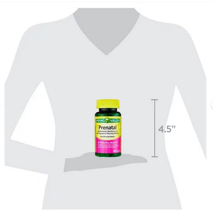 4 TOP CARE Prenatal Multivitamin/Multimineral for Pregnant and Nursing Women Dietary Supplement Tablets 4 TOP CARE