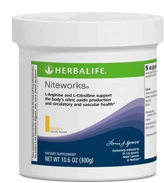 Herbalife Niteworks Lemon (10.6 Ounce) Herbalife