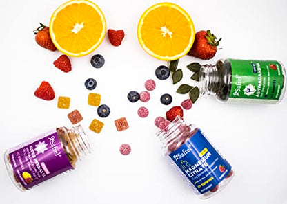 Safrel PreNatal and Post Pregnancy Gummy Vitamins, Lemon & Raspberry Lemonade Flavored Safrel