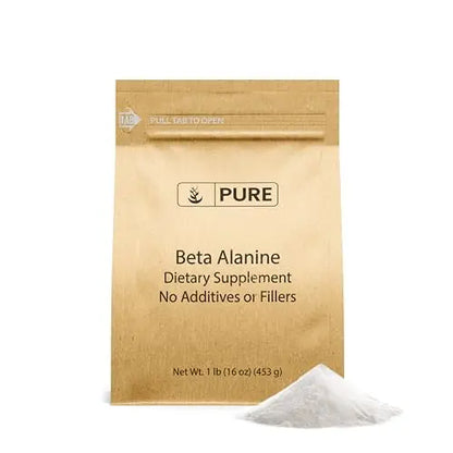 Pure Original Ingredients Beta Alanine Powder Non-GMO, Non-Essential Amino Acid Pure Organic Ingredients