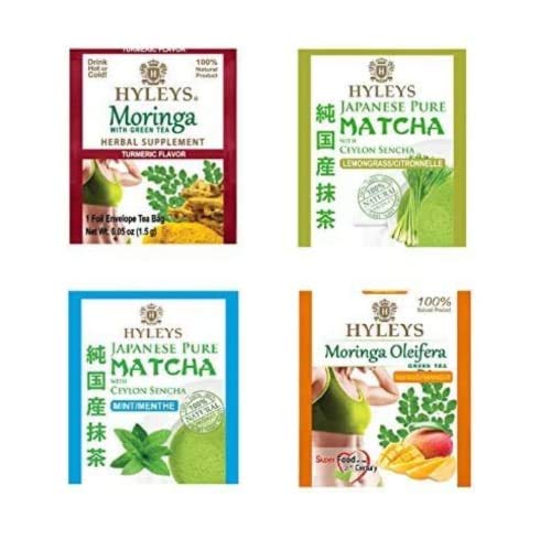 12 Pack of Hyleys Wellness 14 Days Cleanse Kit - 42 Tea Bags (100% Natural, Sugar Free HYLEYS