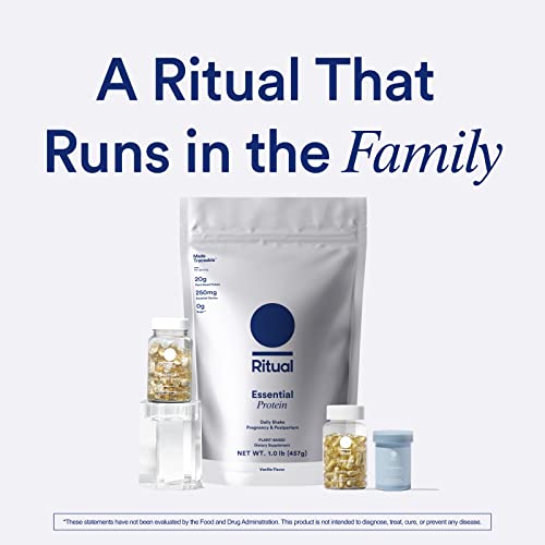 Ritual Prenatal Vitamins: Folate & Choline for Neural Tube Support, Omega-3 DHA Ritual