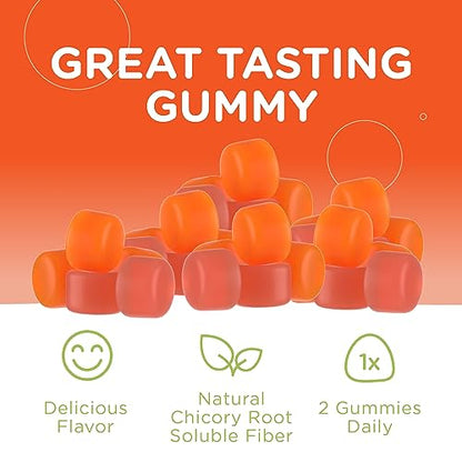 Zahler - Fiber Gummies for Adults & Kids (60 Count) Certified Kosher Adult & Kids Fiber Gummy Zahler