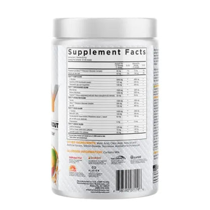 Core Nutritionals Fury V2: Pre-Workout Powder to Maximize Performance in The Gym W/Zum Core Nutritionals