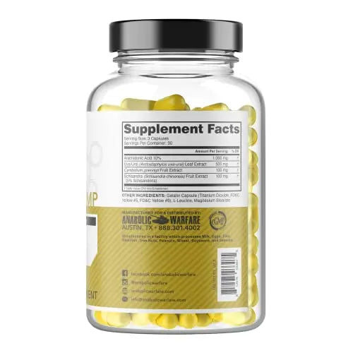 Anabolic Pump, Advanced Pump Formula, Increase Muscle Pumps, Maximize Nutrient Anabolic Warfare