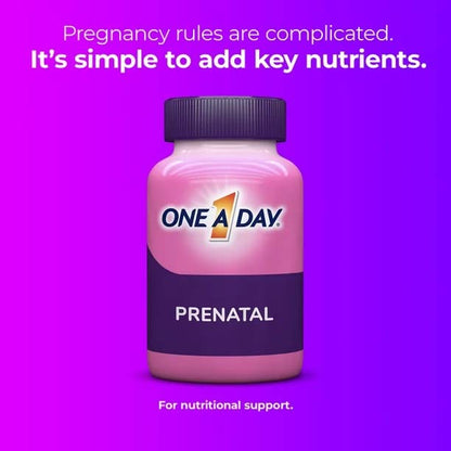 ikj Women's Prenatal Multivitamin with Folic Acid, DHA and Iron, 30 Ct ikj