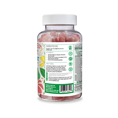 ACTIF Prenatal Probiotic Maximum Strength with 75 Billion CFU and 20 Strains, Immunity and Gut Support ACTIF
