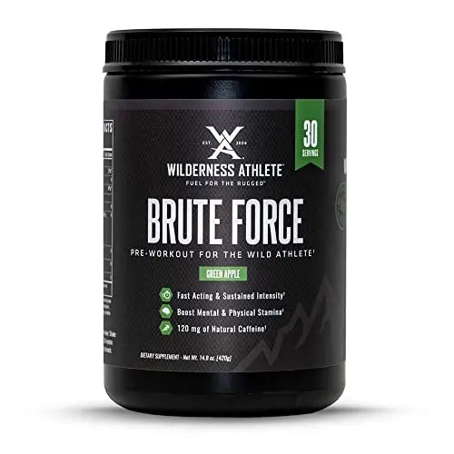 Wilderness Athlete - Brute Force Pre-Workout | Best Pre Workout Powder for Women & Men Wilderness Athlete