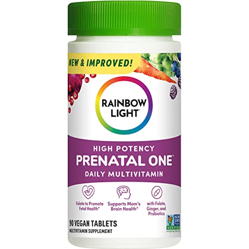 Rainbow Light High-Potency Prenatal One Multivitamin, Prenatal Health Multivitamin Rainbow Light