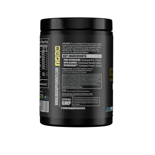 UXO Send IT Preworkout (Blue Hawaiian Flavor) UXO Supplements