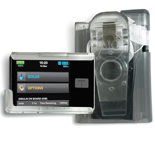 (2023-24 Model) A1C Pump Case, 360 Rotating Case for Tandem Tslim, t:Slim X2, t:Slim G4 PUG PROTECTIVE GEAR