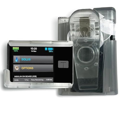 (2023-24 Model) A1C Pump Case, 360 Rotating Case for Tandem Tslim, t:Slim X2, t:Slim G4 PUG PROTECTIVE GEAR