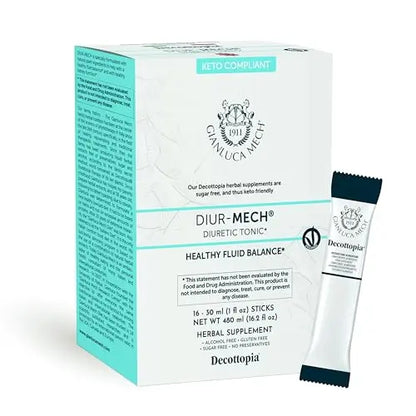 Gianluca Mech - Keto Compliant Diuretic Tonic with Drainage Function of Body Liquids GIANLUCA MECH SpA