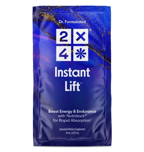 2X4 Instant Lift Pre-Workout, Non-GMO, Sugar Free, Dairy Free, Orange Burst, 16 Single 2X4