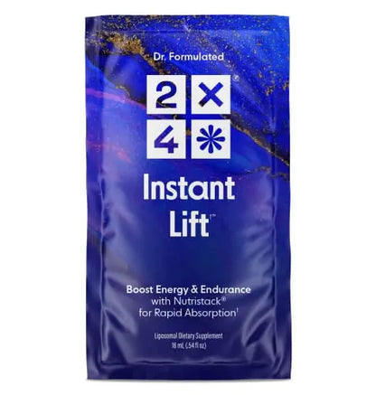2X4 Instant Lift Pre-Workout, Non-GMO, Sugar Free, Dairy Free, Orange Burst, 16 Single 2X4