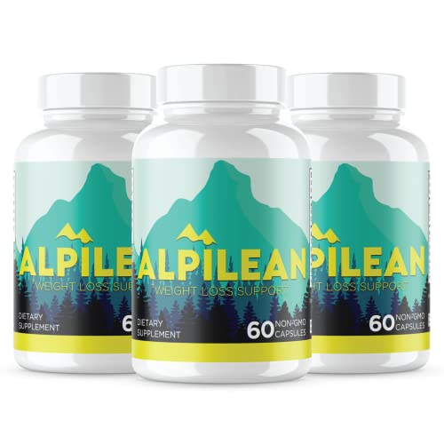 (3 Pack) Alpilean Supplement Capsules Alpalean Pills Metabolism Hack Advanced Formula Max-Bio
