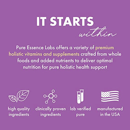 Pure Essence Labs Transitions Vitamins for Women, Natural Menopause Relief Supplement PURE ESSENCE LABS